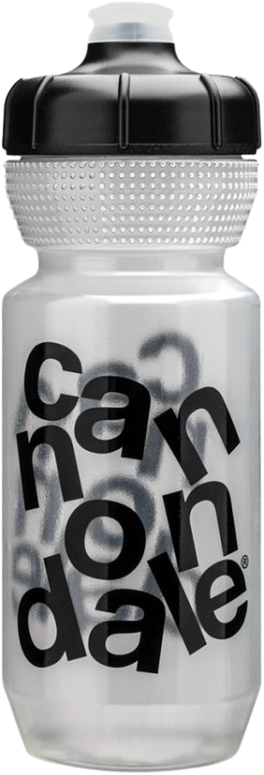 Levně Cannondale Gripper Stacked Bottle 600ml - Clear/Black uni