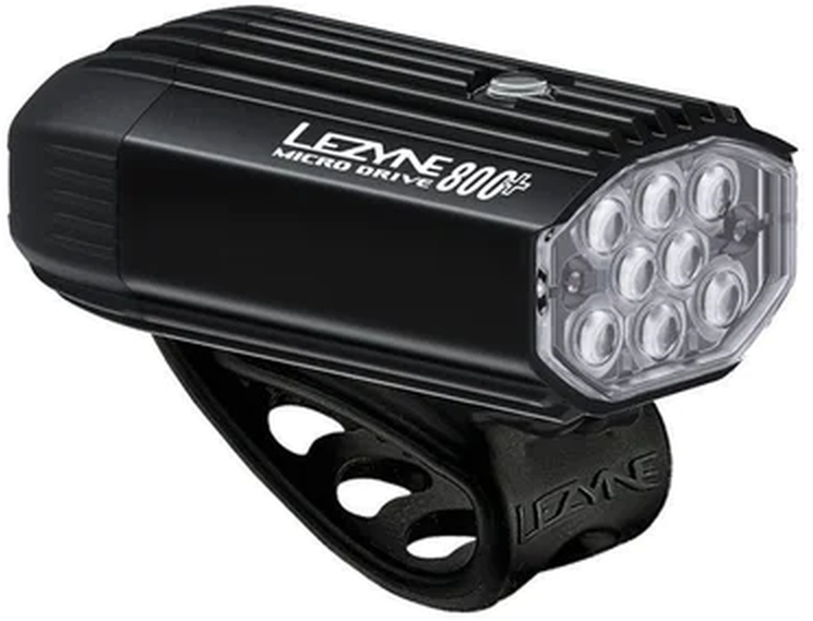 E-shop Lezyne Micro Drive 800+ Front - Satin Black uni