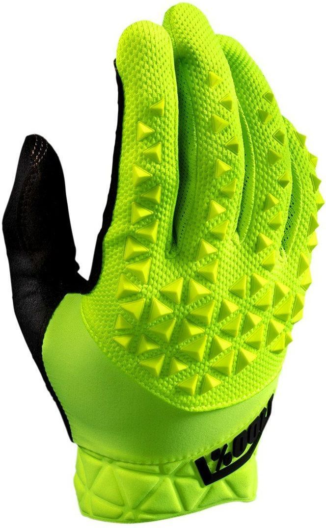 Levně 100% Geomatic Gloves Fluo Yellow L