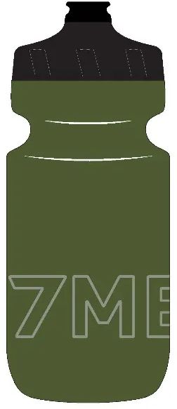 E-shop 7Mesh Emblem Waterbottle - 22oz - Thyme uni