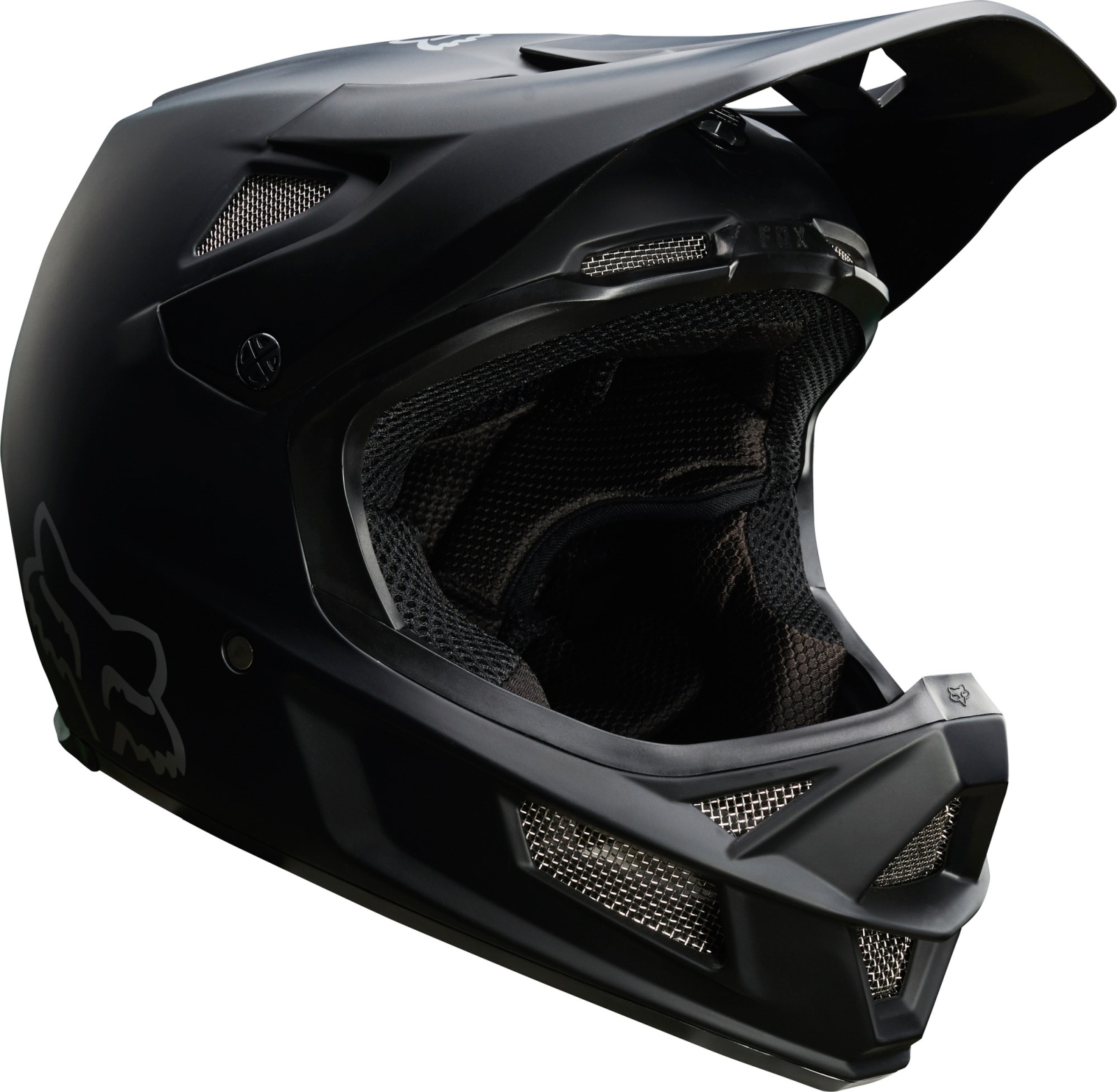 Levně FOX Rampage Comp Helmet Mt Blk - matte black 57-58