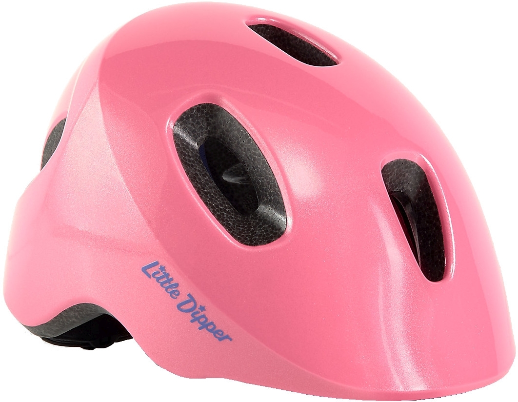 Levně Bontrager Little Dipper Children's Bike Helmet - pink frosting 46-50