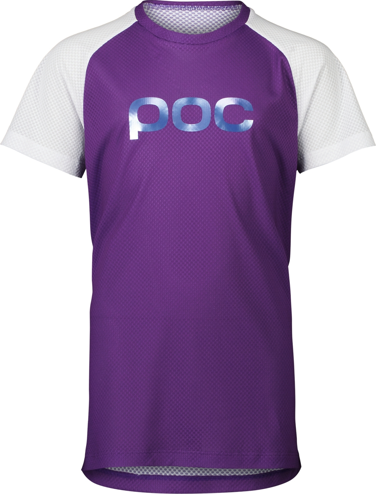 E-shop POC Y's Essential MTB Tee - Sapphire Purple/Hydrogen White 150