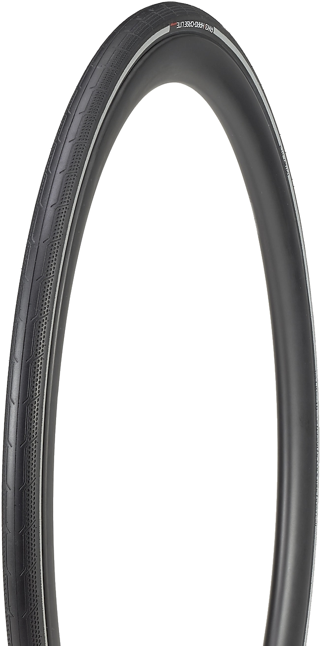 E-shop Bontrager AW3 Hard-Case Lite Reflective Road Tire - black/reflective 700x28