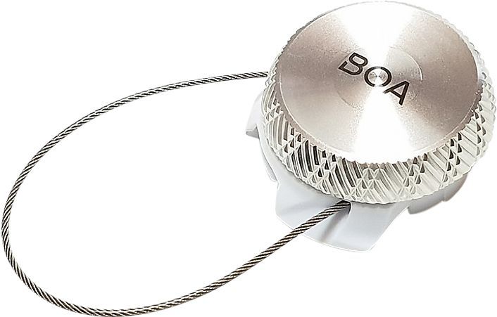 Levně Specialized Boa S3-Snap Left Dial w/ Lace - silver/white uni