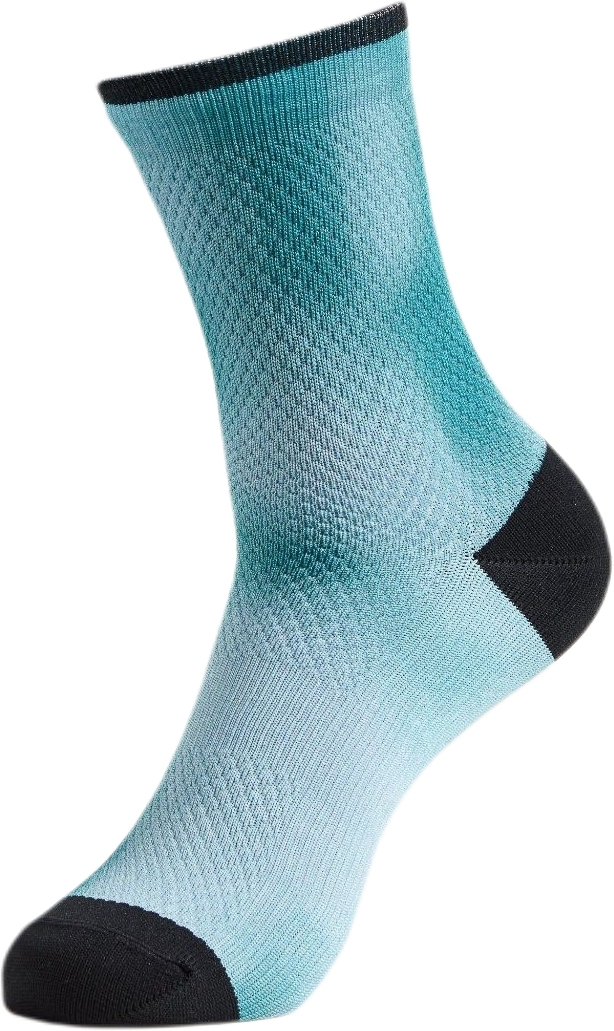 Levně Specialized Soft Air Mid Sock - tropical teal distortion 40-42