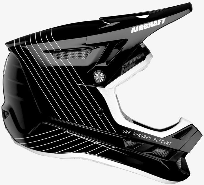 E-shop 100% Aircraft Composite Helmet Silo 53-54