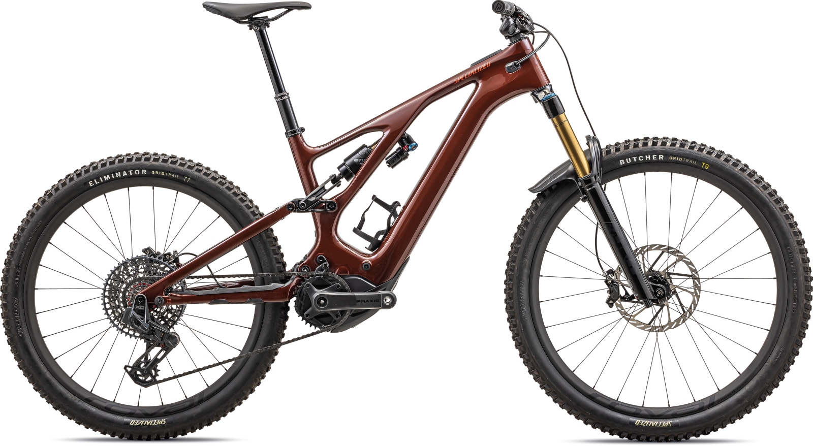 E-shop Specialized Levo Pro Carbon NB - rusted red/redwood S2