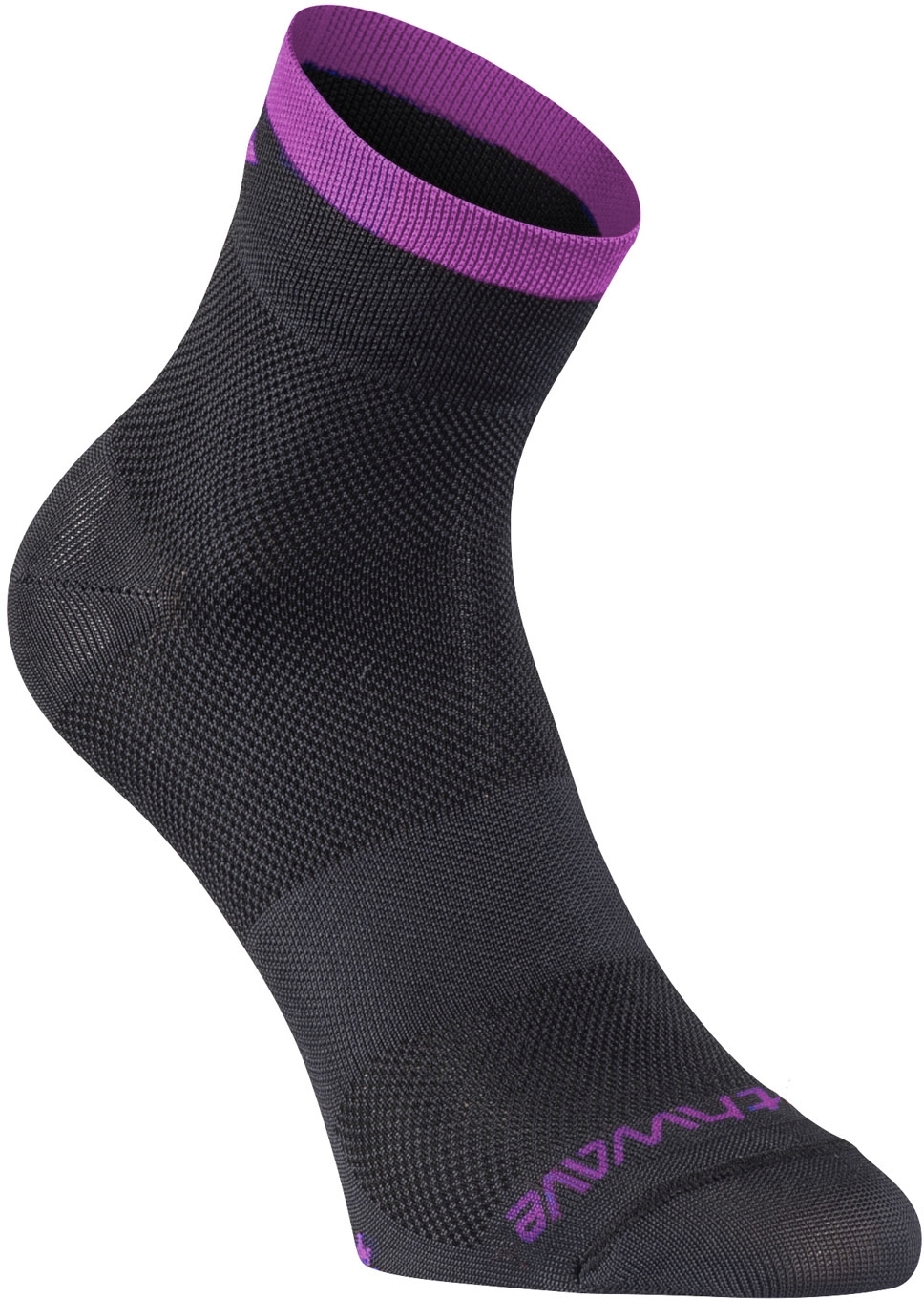 Levně Northwave Origin Sock - Black/Purple M