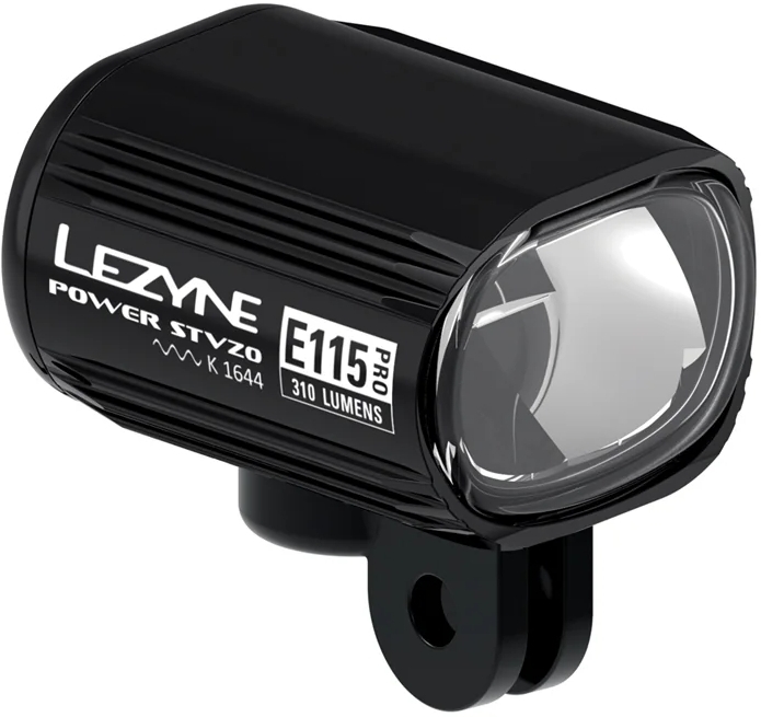 E-shop Lezyne E-Bike Power StVZO Pro E115 - Black uni
