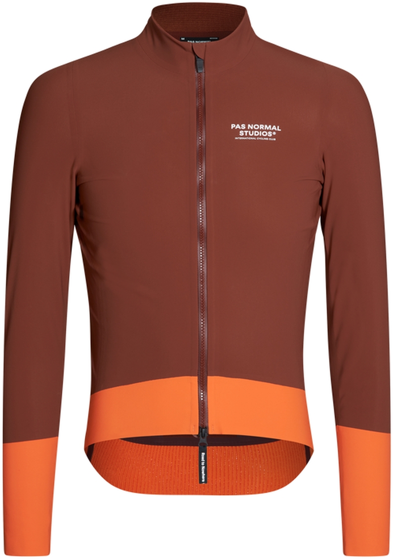 Levně Pas Normal Studios Mechanism Thermal Jacket - Mahogany / Dark Orange L