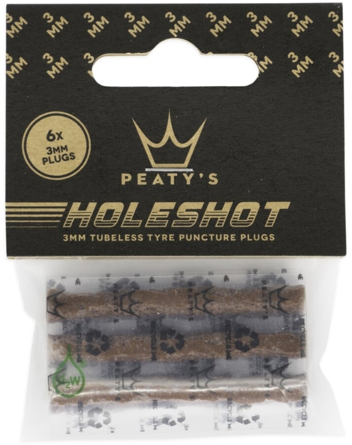 Levně Peaty's Holeshot Tubeless Puncture Plugger Refill Pack (6x3mm) uni
