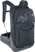 Cyklistický batoh s chráničem páteře Evoc Trail Pro 10 - black/carbon grey