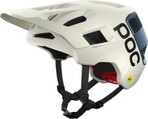 Cyklistická helma POC Kortal Race MIPS - Selentine Off-White/Calcite Blue Matt