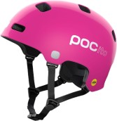 Dětská cyklistická helma POC POCito Crane MIPS - Fluorescent Pink