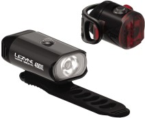 Set světla a blikačky Lezyne Mini Drive 400 / Femto USB Drive Pair Black / Black
