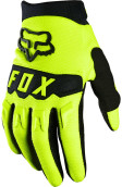 Dětské cyklistické rukavice FOX Youth Dirtpaw Glove - fluo yellow