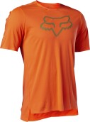 Pánský cyklistický dres FOX Flexair Delta SS Jersey - fluo orange