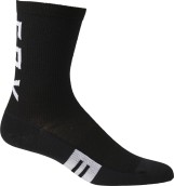 Dámské cyklistické ponožky FOX Womens 6" Flexair Merino Sock - black