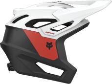 Cyklistická helma FOX Dropframe Pro Nyf - black/white
