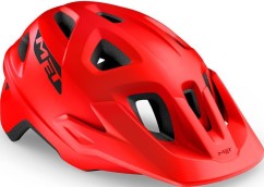 Cyklistická helma MET Echo - red matt