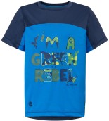 Dětské tričko Vaude Kids Solaro T-Shirt II - radiate blue/eclipse