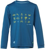 Dětské tričko s dlouhým rukávem Vaude Kids Solaro LS T-Shirt II - ultramarine