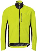 Pánská cyklistická bunda Vaude Men's Kuro Rain Jacket - bright green