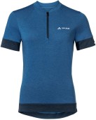 Dámský cyklistický dres Vaude Women's Altissimo Q-Zip Shirt - ultramarine