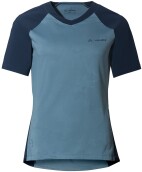 Dámské cyklistické tričko Vaude Women's Moab PRO Shirt - blue gray