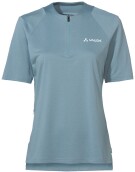 Dámské cyklistické tričko Vaude Women's Tremalzo Q-Zip Shirt - nordic blue