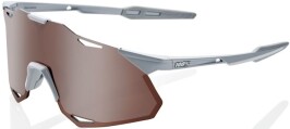 Sluneční brýle 100% Hypercraft Xs - Matte Stone Grey - Hiper Crimson Silver Mirror Lens