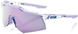 Sluneční brýle 100% Speedcraft XS - Polished Translucent Lavender - HiPER Lavender Mirror Lens