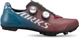 Cyklistické tretry Specialized S-Works Recon - tropical teal/ maroon/silver