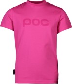 Dětské cyklistické triko POC Tee Jr - Rhodonite Pink