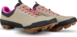 Cyklistické tretry Specialized Recon ADV Shoe - taupe/dark moss green/fiery red/purple orchid