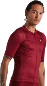 Cyklistický dres Specialized Men's SL Air Solid Jersey SS - maroon