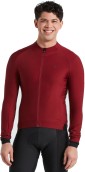 Zimní cyklistický dres Specialized Men SL Expert Thermal Jersey LS - maroon