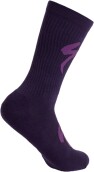 Cyklistické ponožky Specialized Techno MTB Tall Logo Sock - dusk/purple orchid