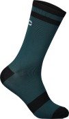 Cyklistické ponožky POC Lure MTB Sock Long - dioptase blue/uranium black
