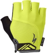 Cyklistické rukavice Specialized Men's Body Geometry Dual-Gel Gloves - hyper green