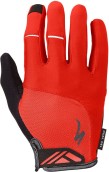 Dámské cyklistické rukavice Specialized Women's Body Geometry Dual Gel Glove Long Finger - red