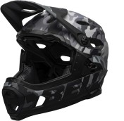 Cyklistická helma Bell Super DH Spherical-Mat/Glos Black Camo