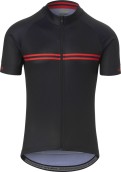 Cyklistický dres Giro Chrono Sport Jersey - black/red
