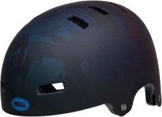 Dětská cyklistická helma Bell Span-Black/Blue Camo