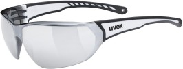 Sluneční brýle Uvex Sportstyle 204 - black white/mirror silver