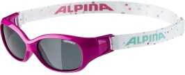 Dětské sluneční brýle Alpina Sports Flexxy Kids - pink/dots gloss