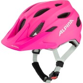 Dětská cyklistická helma Alpina Carapax Jr. - shocking/pink matt