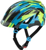 Dětská cyklistická helma Alpina Pico Flash - neon-blue green gloss