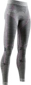 Dámské funkční spodky X-Bionic Apani® 4.0 Merino Pants Lng Wmn - black/grey/magnolia